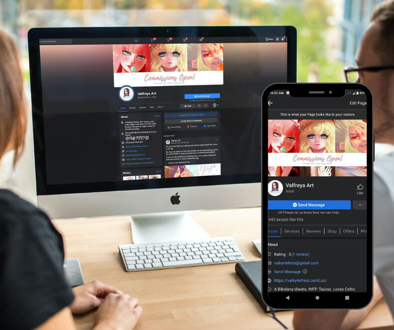 Facebook Page - https://www.facebook.com/valkyriefreia