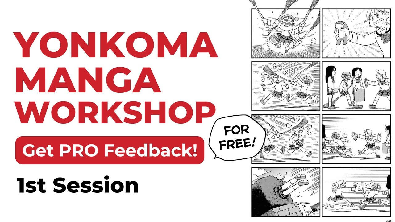 LTDM Yonkoma Manga Workshop (February 23, 2025)